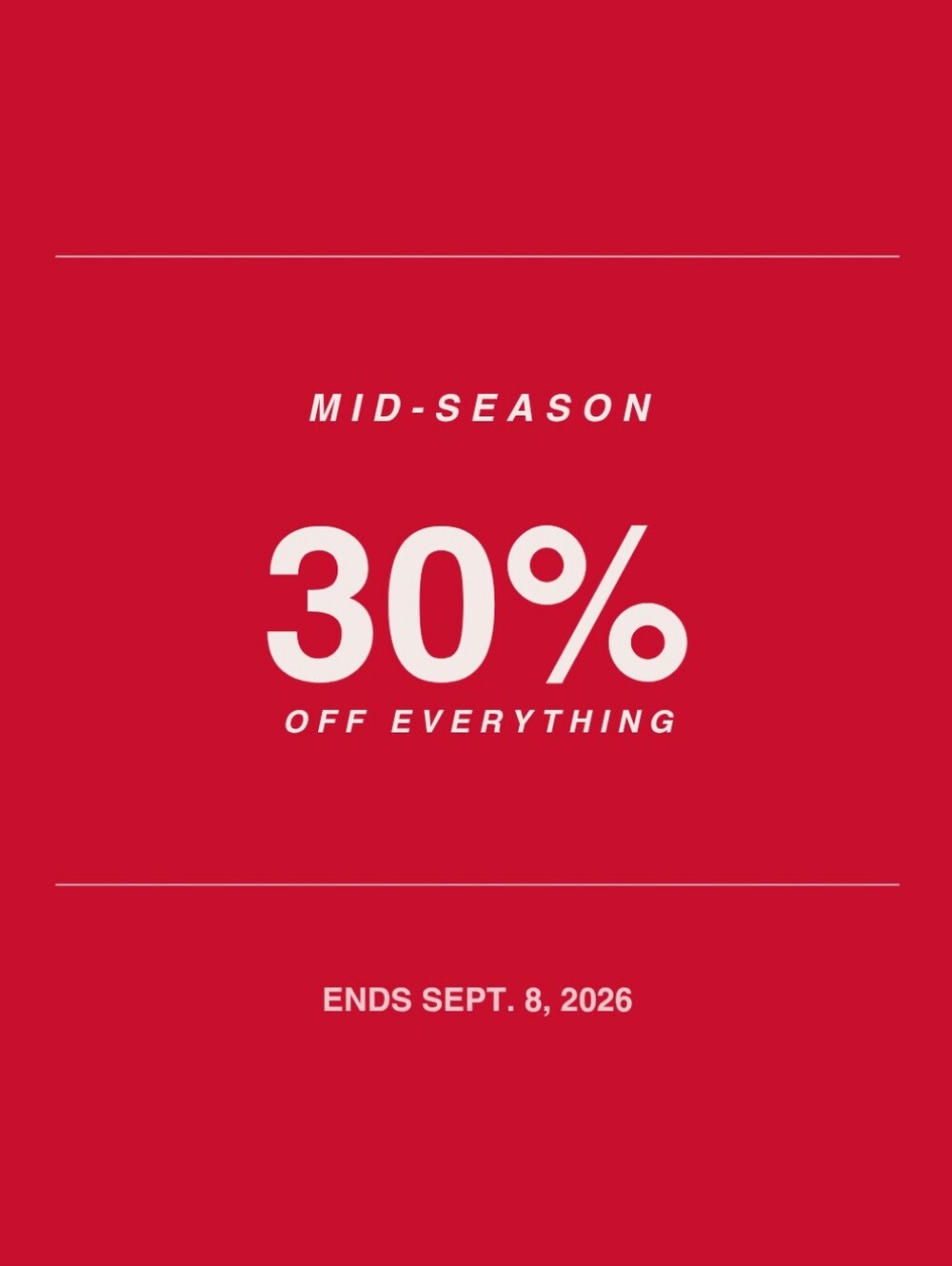 ๐ค30% OFF ENTIRE CLOSET LABOR DAY SALE๐ค